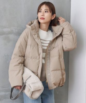 自由区 L(ジユウク エル)の【洗える】マイクロタッサーダウン コート