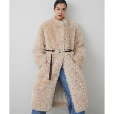 Whim Gazette(ウィム ガゼット)の【THE PAUSE】フェイクファーロング