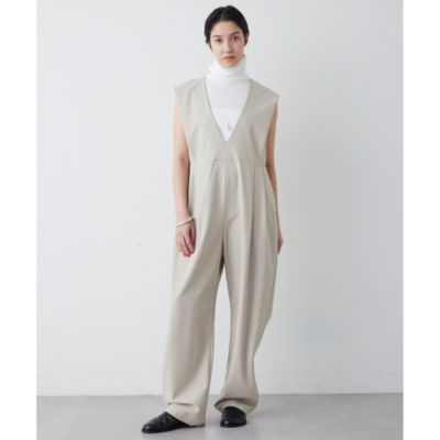 Whim Gazette(ウィム ガゼット)の【THE PAUSE】ドレープジャンプスーツ