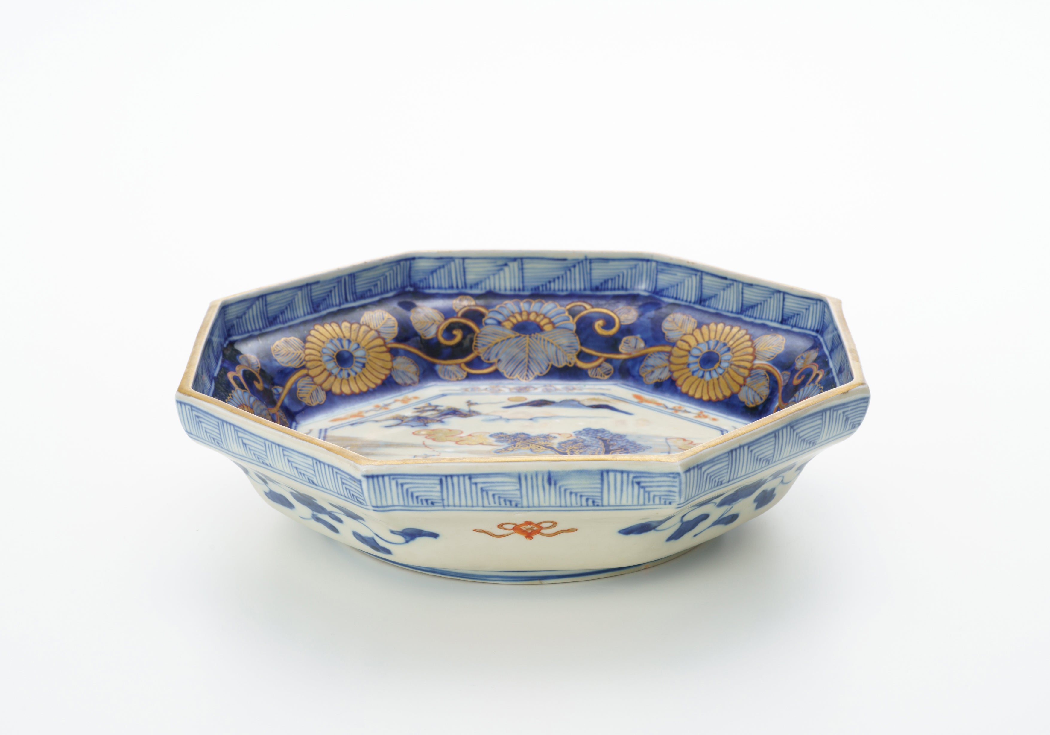 伊万里焼 色絵八角皿 – FUMIJEAN