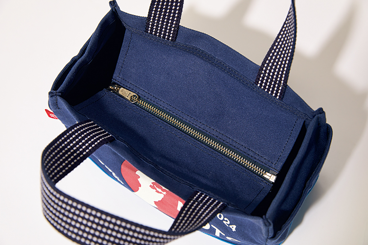 ラフ&スウェル」のチャリティカートバッグ 復興の一助になれば幸いです