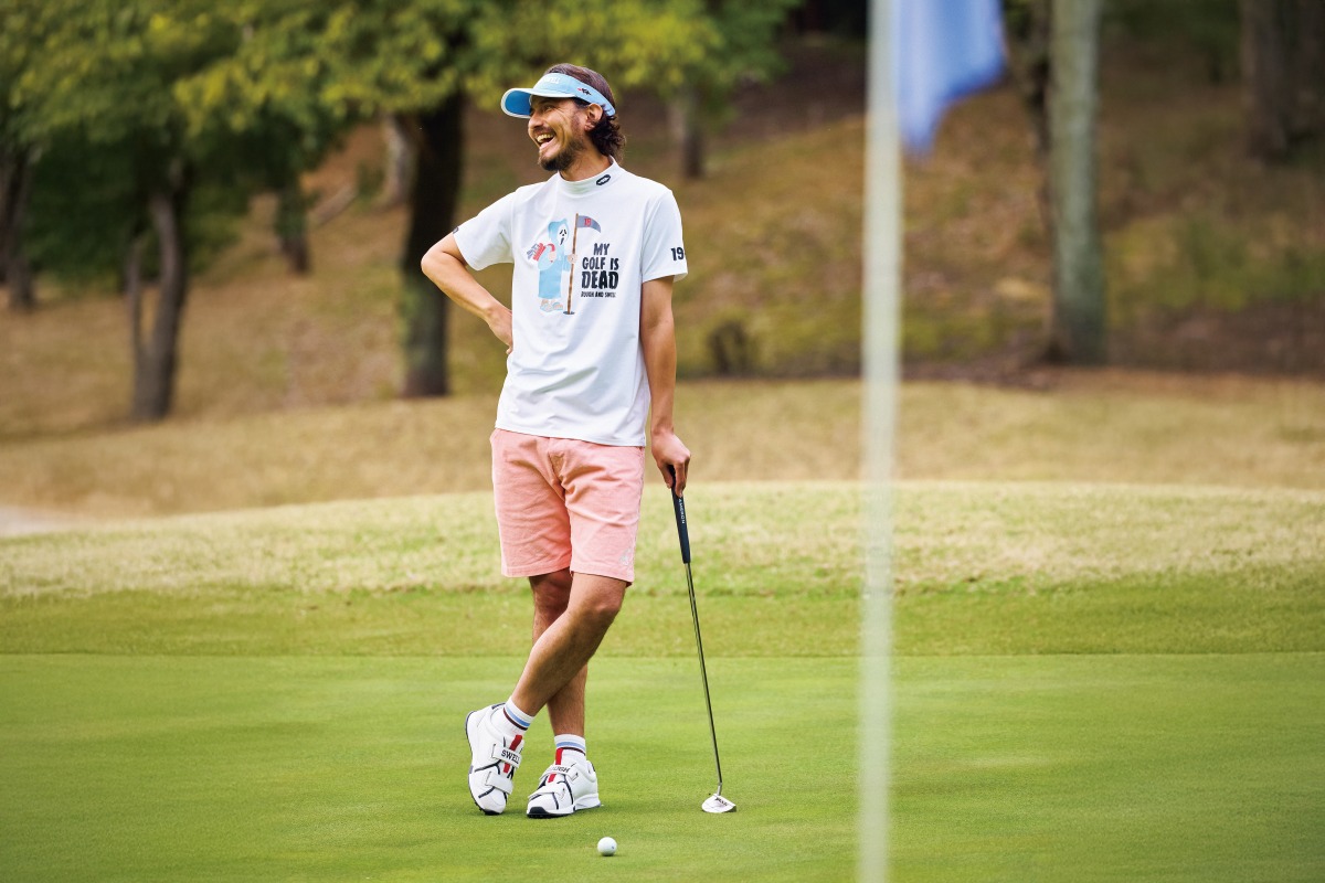 ROUGH AND SWELL ミントグリーン ゴルフバッグ ROUGH AND SWELL ミント