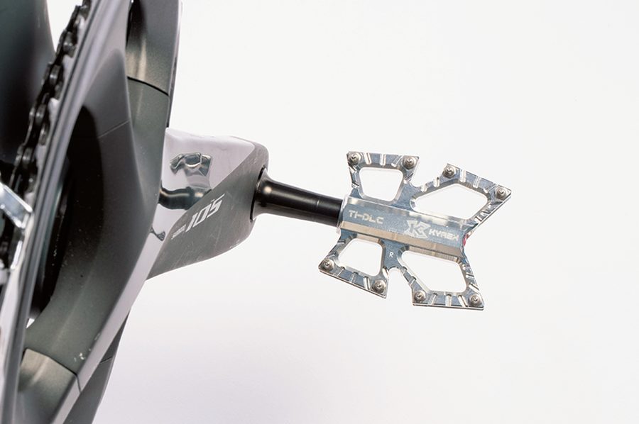 KCNC・カイレックス スリムロード プラットフォームペダル【TEST ME