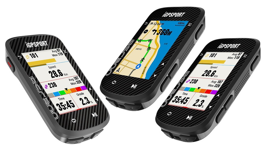 鮮やかな2.4インチカラーディスプレー採用の新型GPSサイコン「BSC300