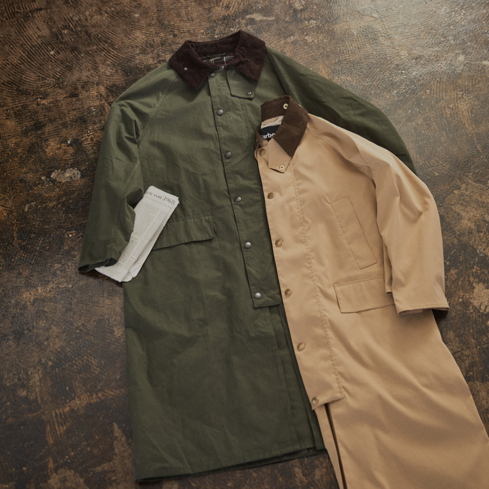 頬をなでる風がもう暖かくなったら、そう《バブアー》のノンワックス