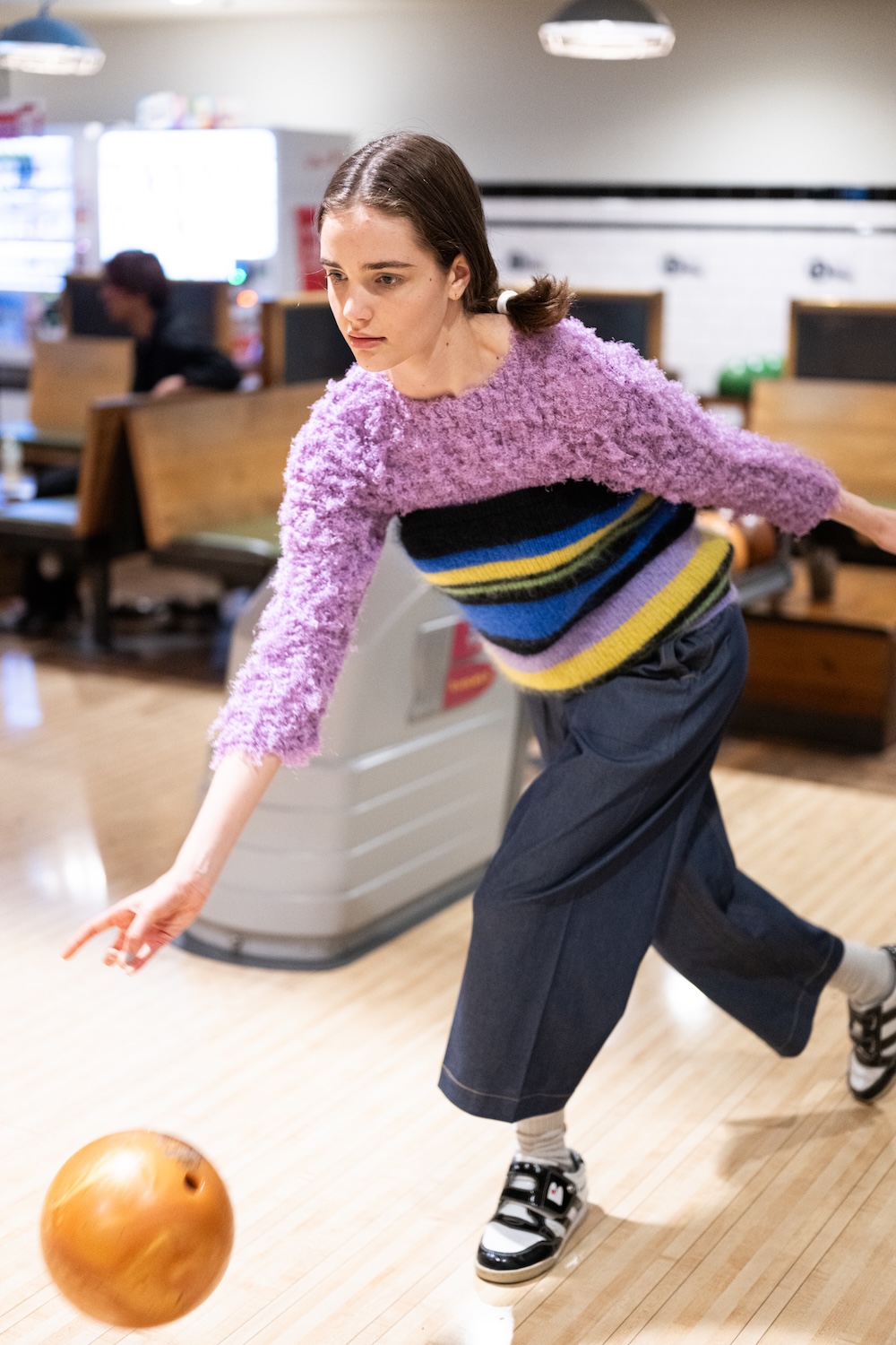 重ねるだけで可愛い《ミー イッセイ ミヤケ》のボーダーニットを着回し