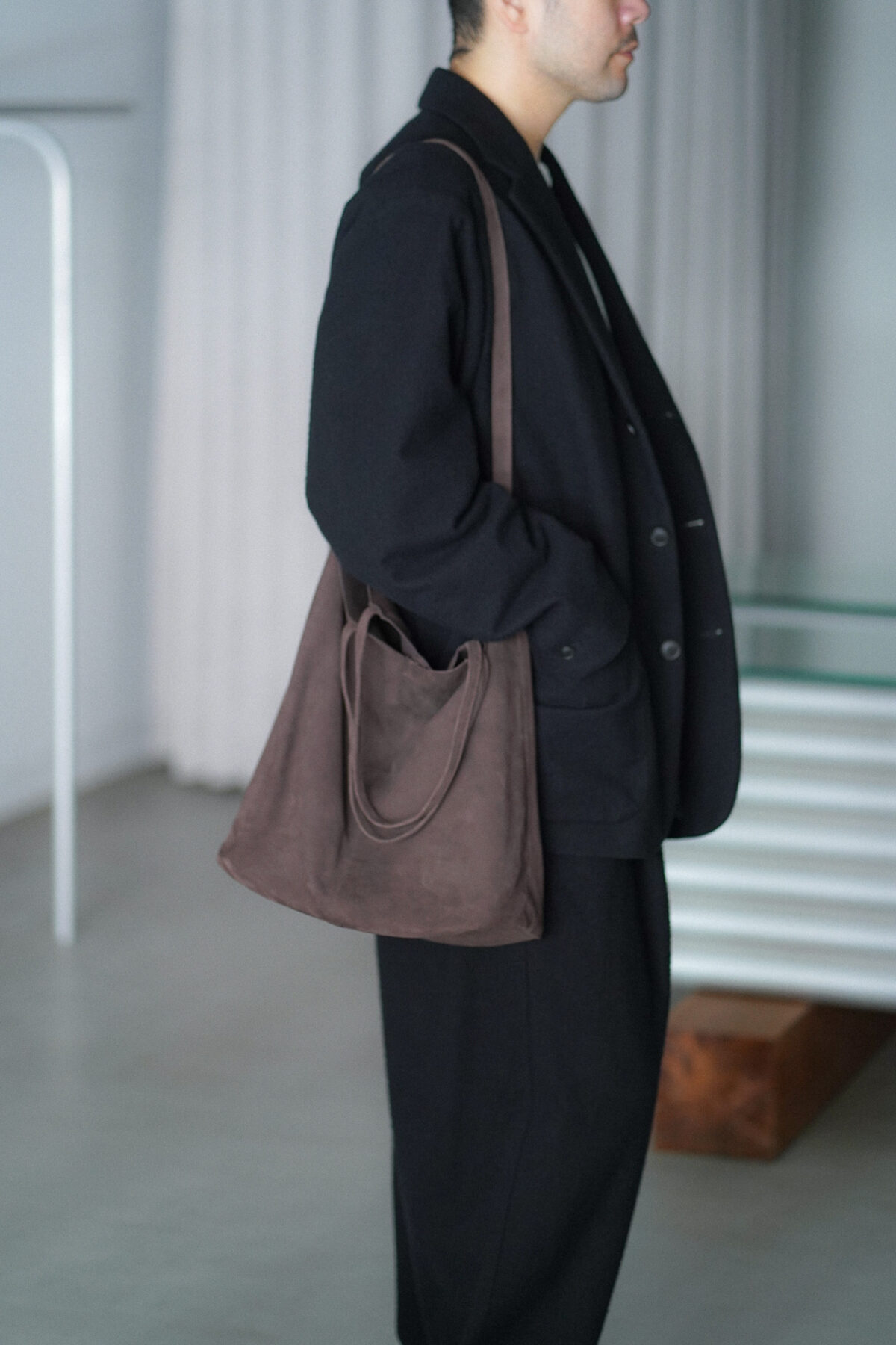 morphle 3WAY MEDIUM TOTE Mサイズ ダークチョコ Morphee(モルフェ