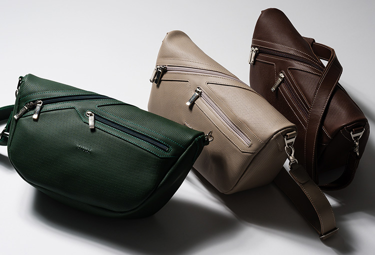 CENTENA】LUXURY パンチングレザー・ボディバッグ | 藤巻百貨店