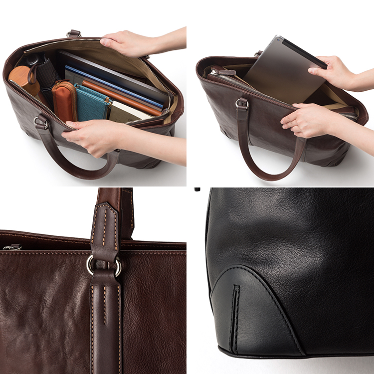 SOMES】TROT オイルレザートートバッグ TT-01 | 藤巻百貨店