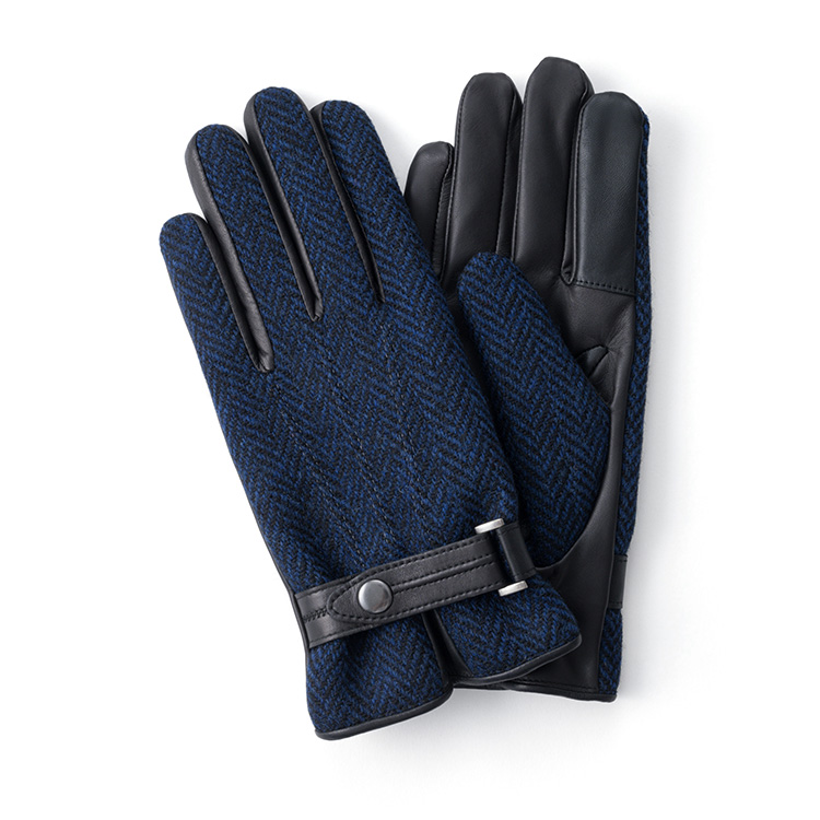 KURODA】HarrisTweedレザーグローブ | 藤巻百貨店