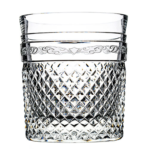 美の匠 ガラス工房 弟子丸】霧島切子 CLEAR LINE 8オンスタンブラー