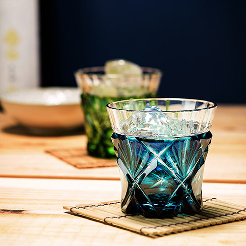 島津薩摩切子】冷酒杯 | 藤巻百貨店