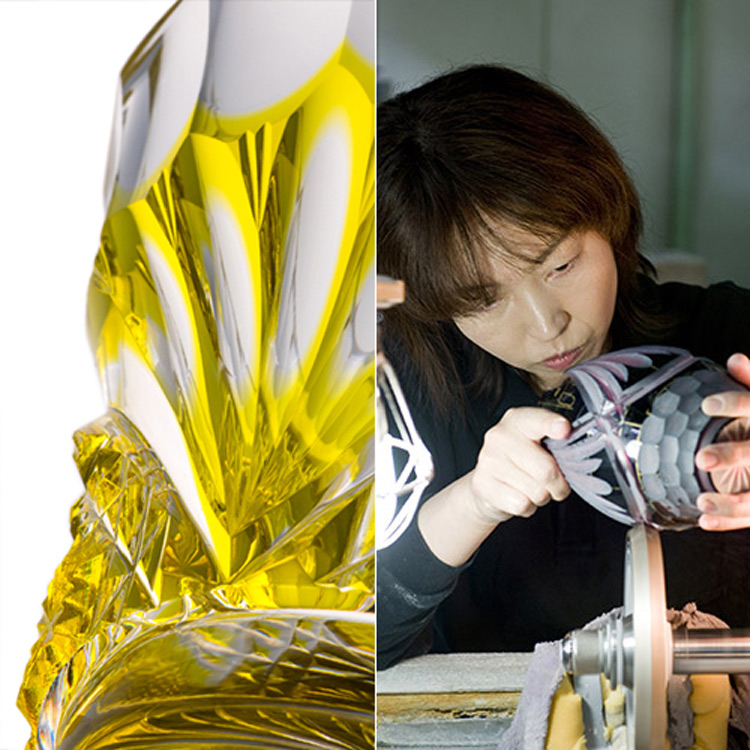 島津薩摩切子】猪口 typeB | 藤巻百貨店