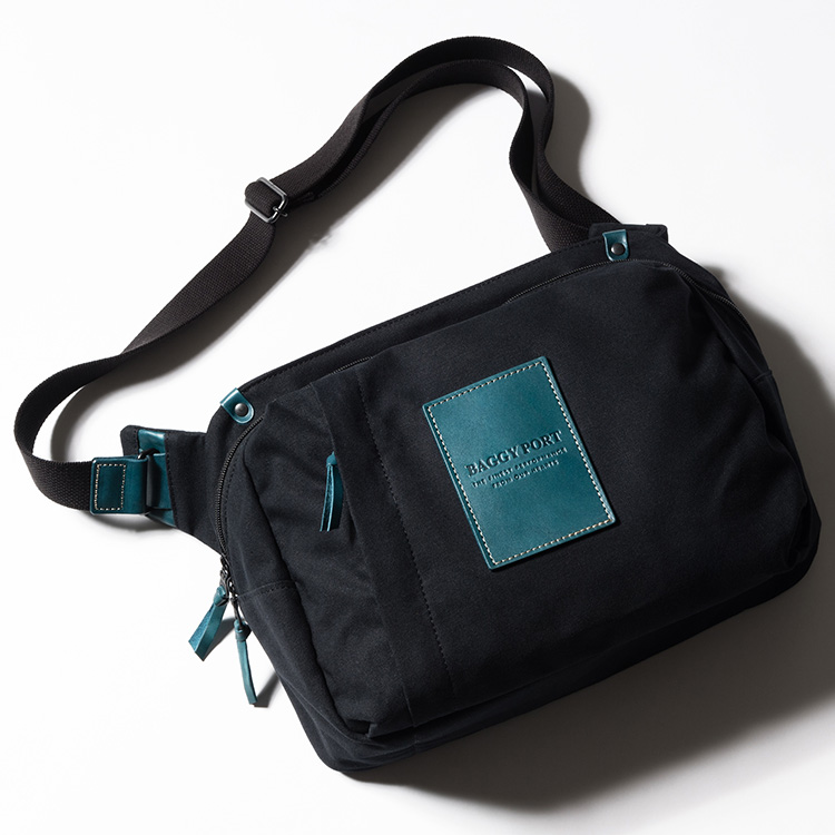 BAGGY PORT】BLACK帆布 メッセンジャーバッグ YNM-416N | 藤巻百貨店