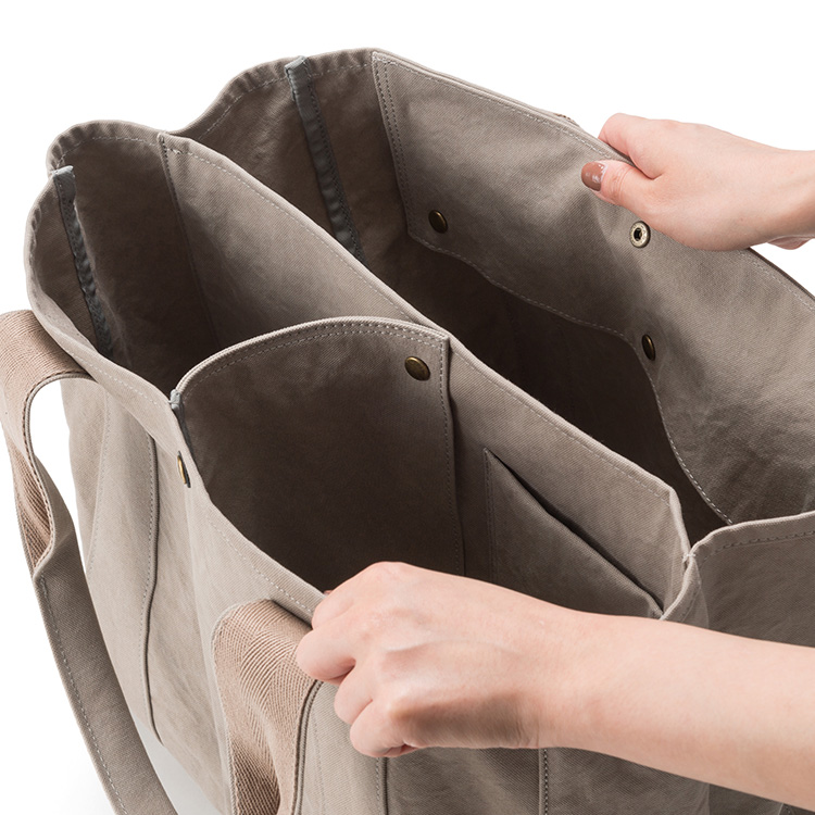 BAGGY'S ANNEX】アーミーダック 仕切りビッグトート LGRN-4022 | 藤巻