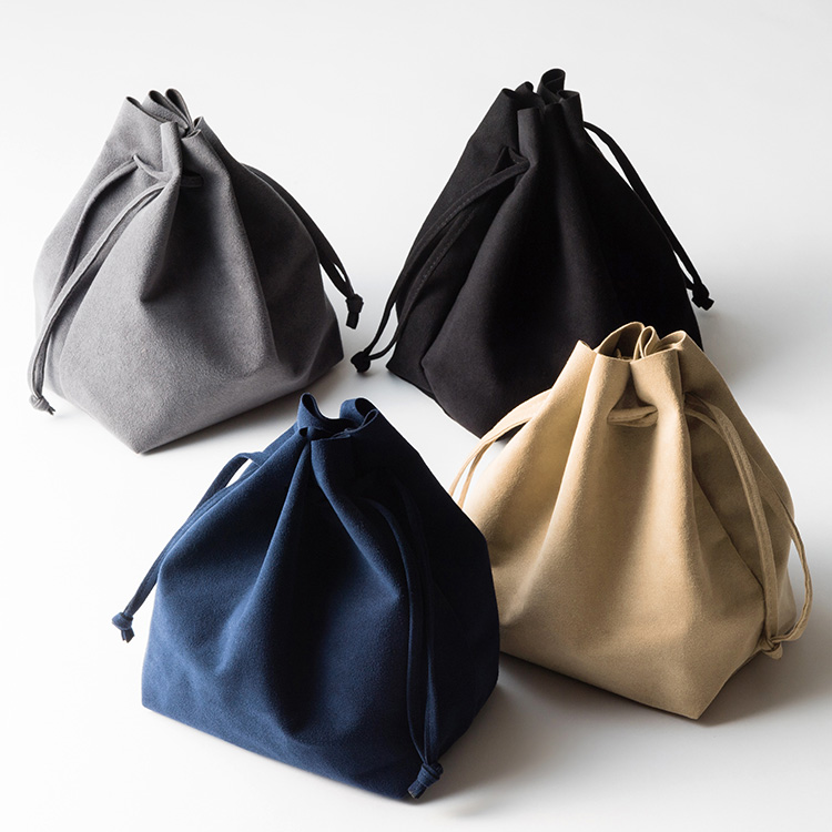 Creed】マイクロファイバースエード 巾着バッグ | 藤巻百貨店