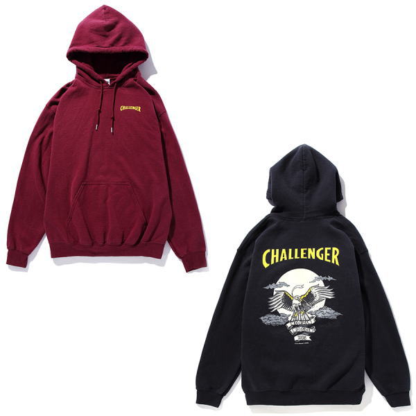 CHALLENGER [チャレンジャー] SKULL & HAWK HOODIE スカル＆ホーク