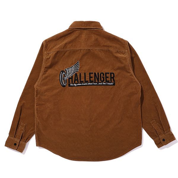 CHALLENGER [チャレンジャー] L/S CORDUROY WORK SHIRT ロングスリーブ