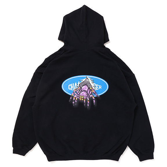 CHALLENGER [チャレンジャー] LOGO SPIDER HOODIE ロゴスパイダー