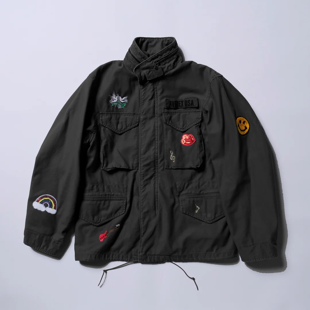 TMT [ティーエムティー] TMT×AVIREX TYPE M-65 FIELD JACKET (BLACK