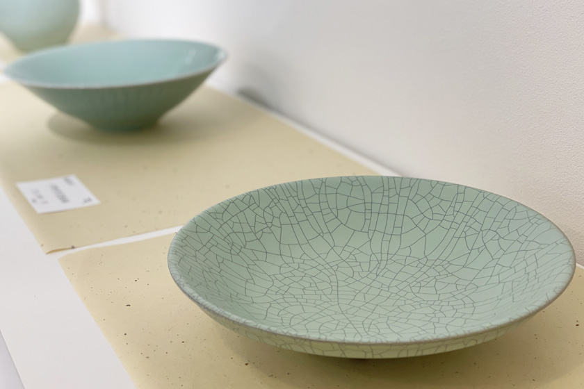 人間国宝・福島善三の作品に会える 小石原焼三人展がギャラリー