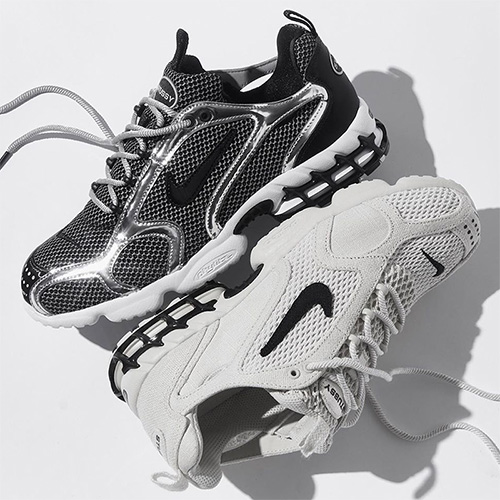 Stüssy｜Nikeとのコラボ最新作「Air Zoom Spiridon Caged 2」が3月27日