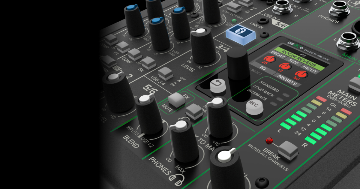 Mackie ProFX6v3+レビュー！エフェクトが良いけど致命的な弱点が