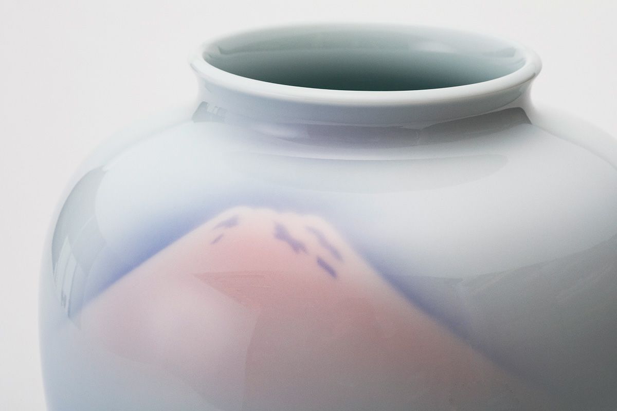 赤富士 8号花生 | 有田焼 深川製磁｜公式オンラインストア