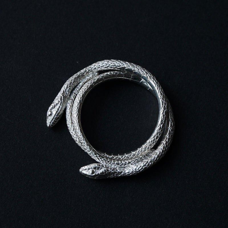 ELCAMI / Japanese rat snake Double Ring (ER-115 S/G) – Fuligo