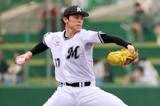 佐々木朗希、今季初実戦登板で1回1K無失点 最速は154キロ…急落フォーク