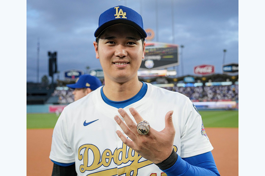 大谷翔平が手にした世界一リング まさかの仕掛けに日本人仰天「え