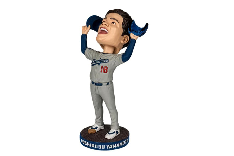 ヤバい、欲しい」由伸ボブルヘッドに絶賛の声 ド軍の発表に大興奮「神