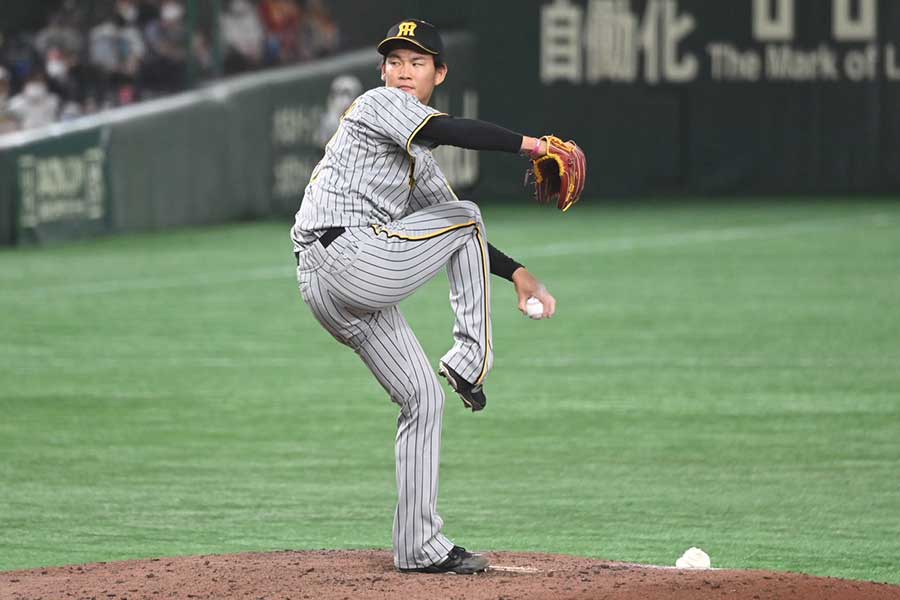 阪神タイガース 及川雅貴ビジターレプリカユニフォームLサイズ 阪神