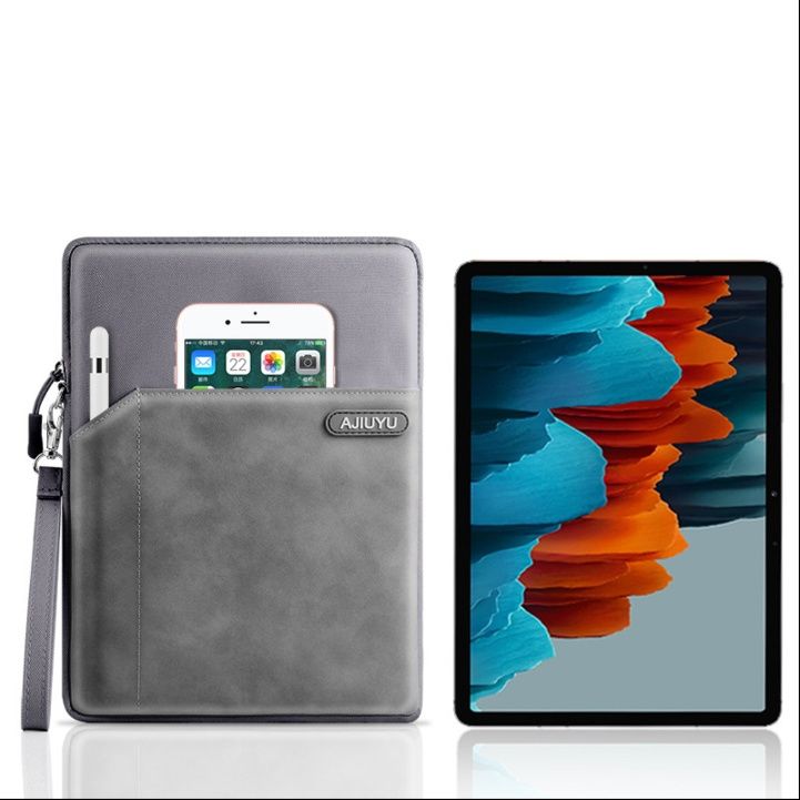 タブレットケース 多機能ポケット付き携帯収納タブレットケース 11