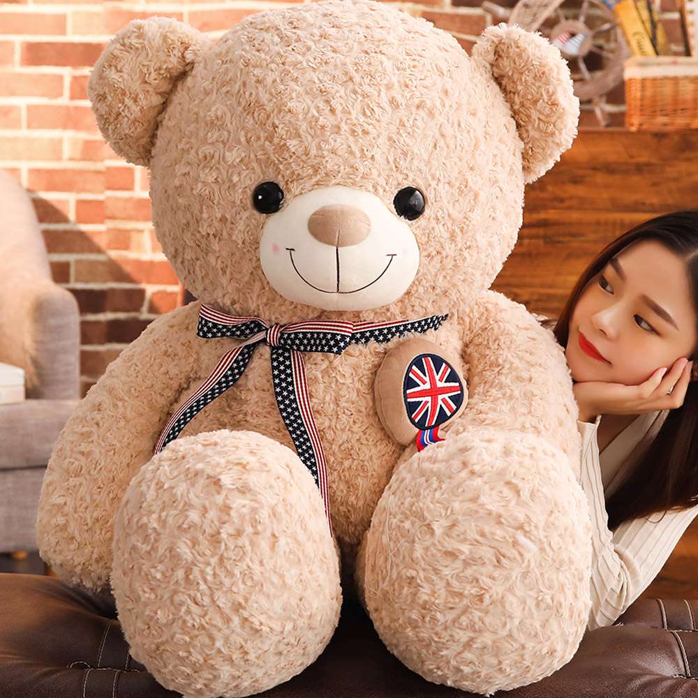 くまぬいぐるみ ふわもこ抱き心地特大くまちゃん くま ピンク(特大