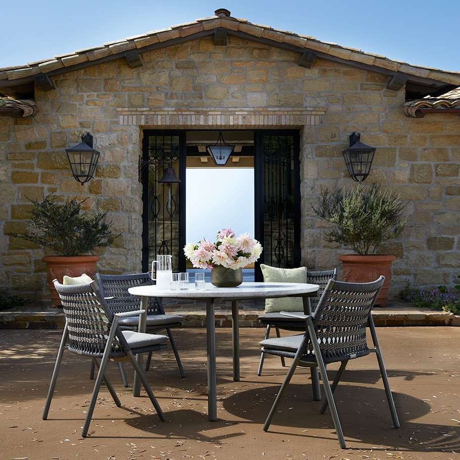 リゾート風編み込みアウトドアチェア 折りたたみ|アウトドアチェア専門