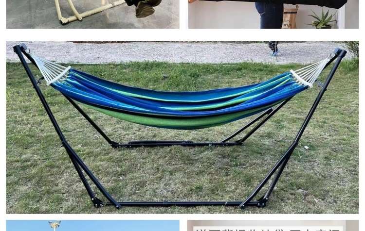 アウトドアチェア コンパクト折りたたみ式ハンモックチェア ハンモック