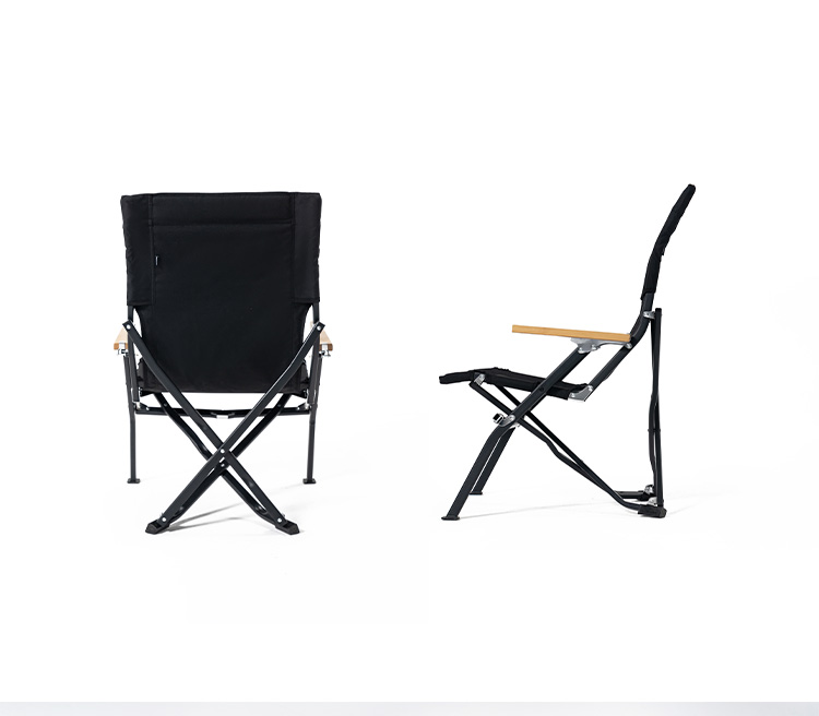 peak 折りたたみアウトドアチェア 黒 peak 折りたたみアウトドアチェア