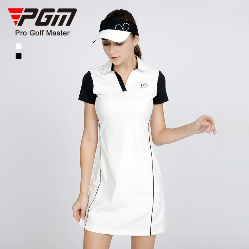 ゴルフウェア レディース スポーティ襟付きミニワンピース ワンピース