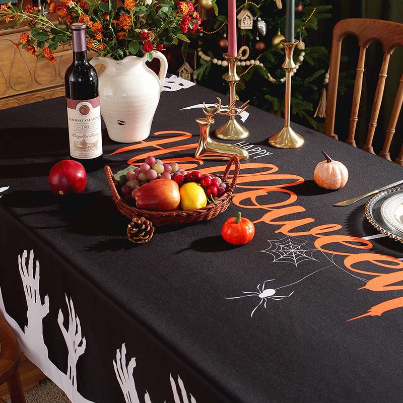 ランチョンマット ハロウィンテーブルクロス ポリ塩化ビニル