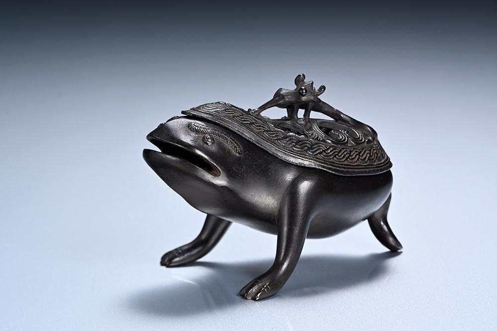 清課堂】三足の蛙 銅・香炉 | JTBのふるさと納税サイト [ふるぽ]