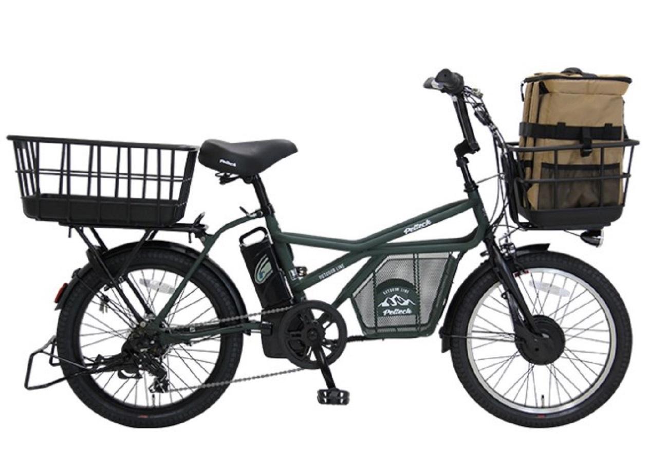 ふるさと納税】 完成品 ペット乗せ 電動自転車 ミニベロ eカーゴバイク