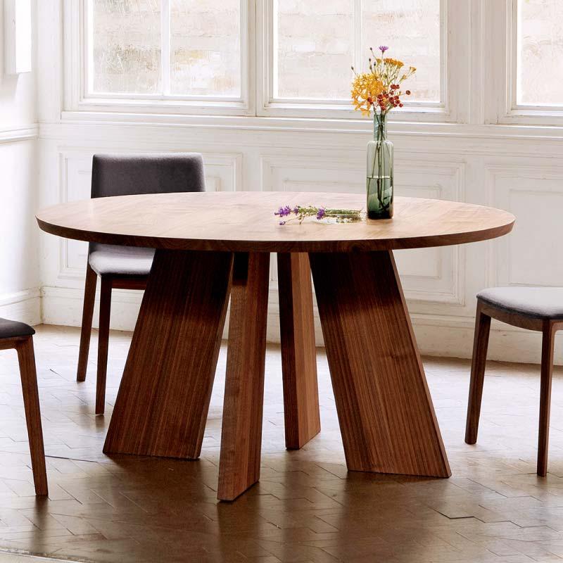 旭川家具 カンディハウス ハカマダイニング ラウンドテーブル（ちぎり