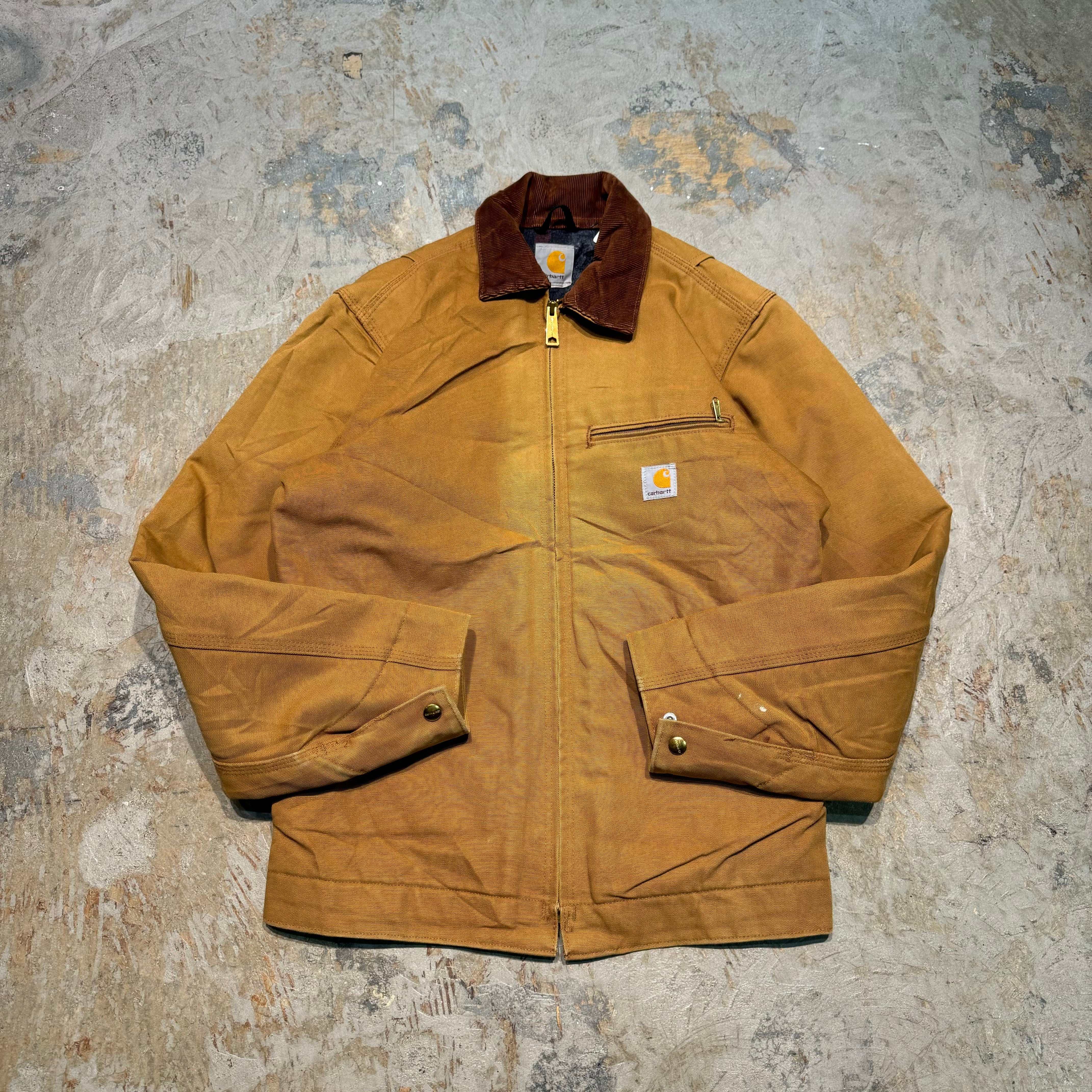古着 carhartt/ カーハート/ デトロイトジャケット/ ダック地/ 裏地