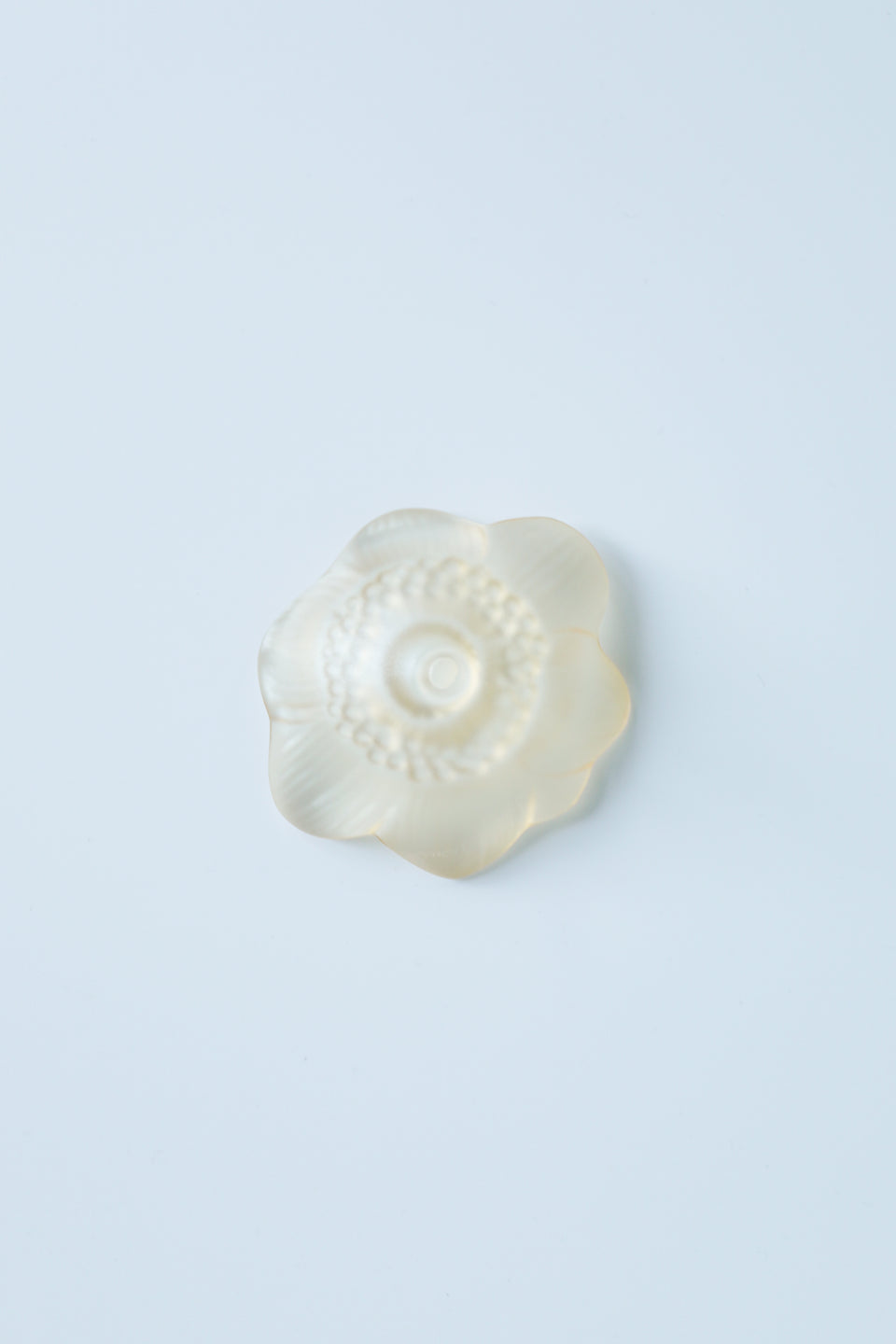 ラリック アネモネ ガラスオブジェ ゴールドラスター/Lalique Anemone