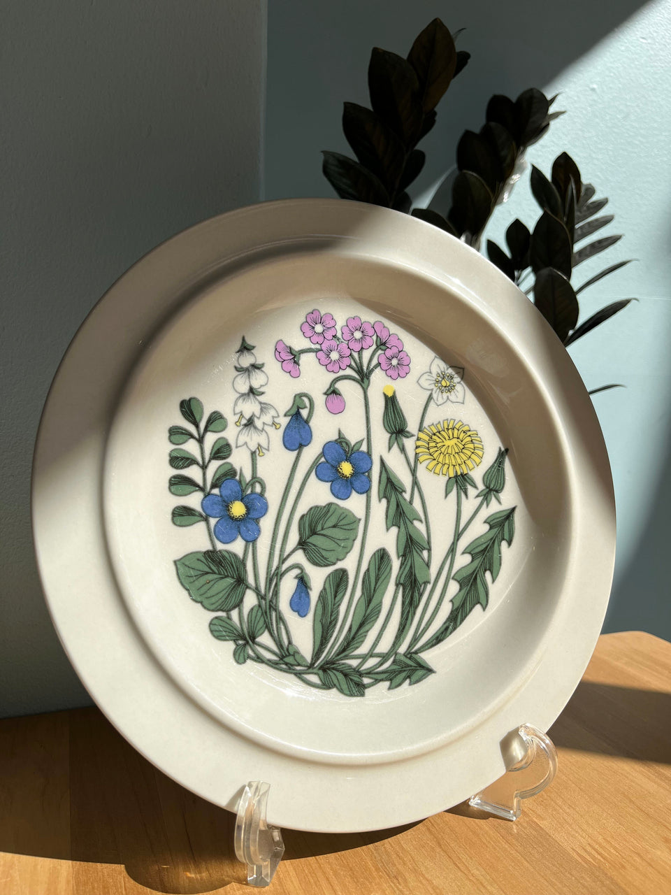 アラビア フローラ ディナープレート フィンランド 北欧ヴィンテージ