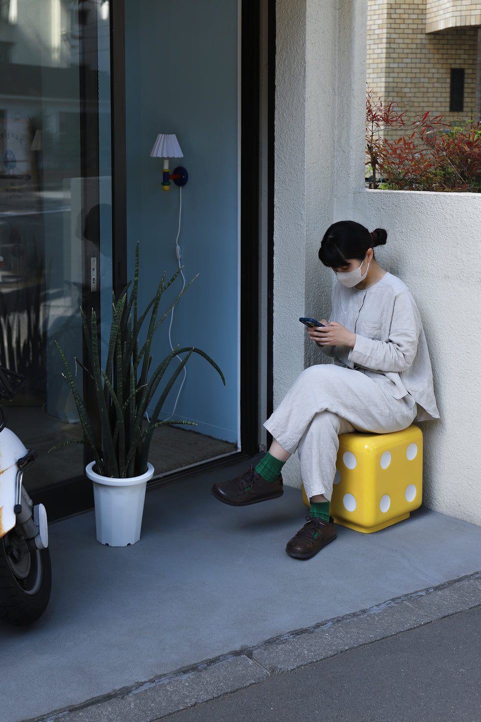 ヴィンテージ サイコロスツール ダイス ミッドセンチュリー レトロ