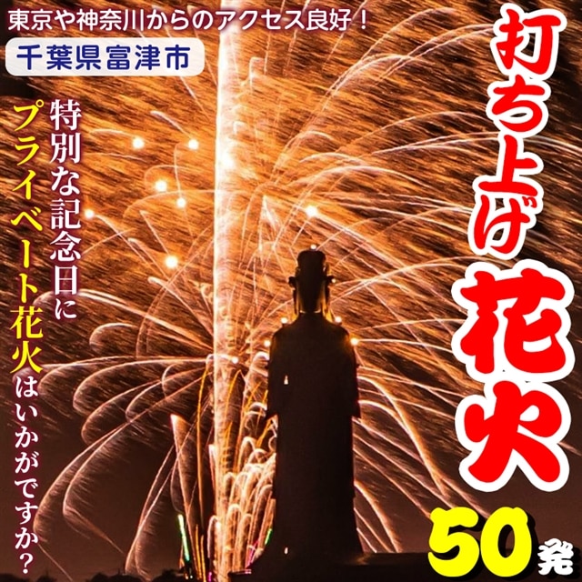 BZ-5z プライベート花火（個人向け打ち上げ花火） 2～4号玉 計50発