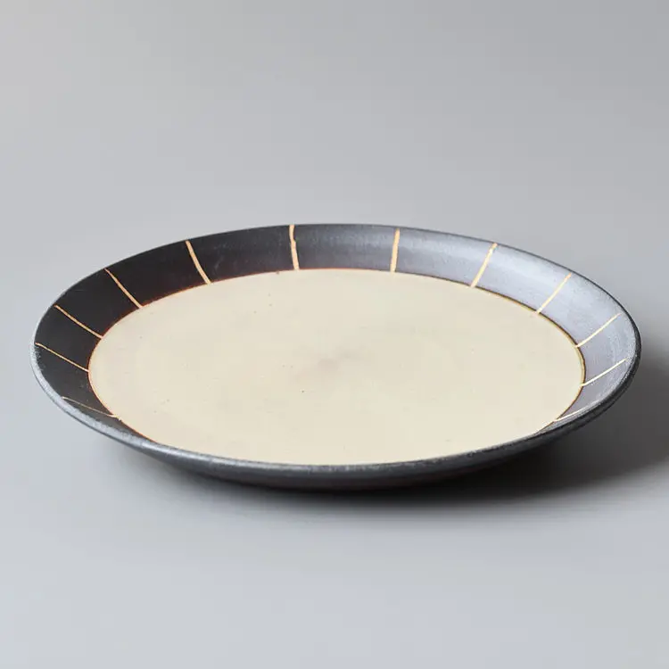 会津本郷焼】 大皿 陶器 食器 プレート【閑山窯】 ｜ ふるさと納税