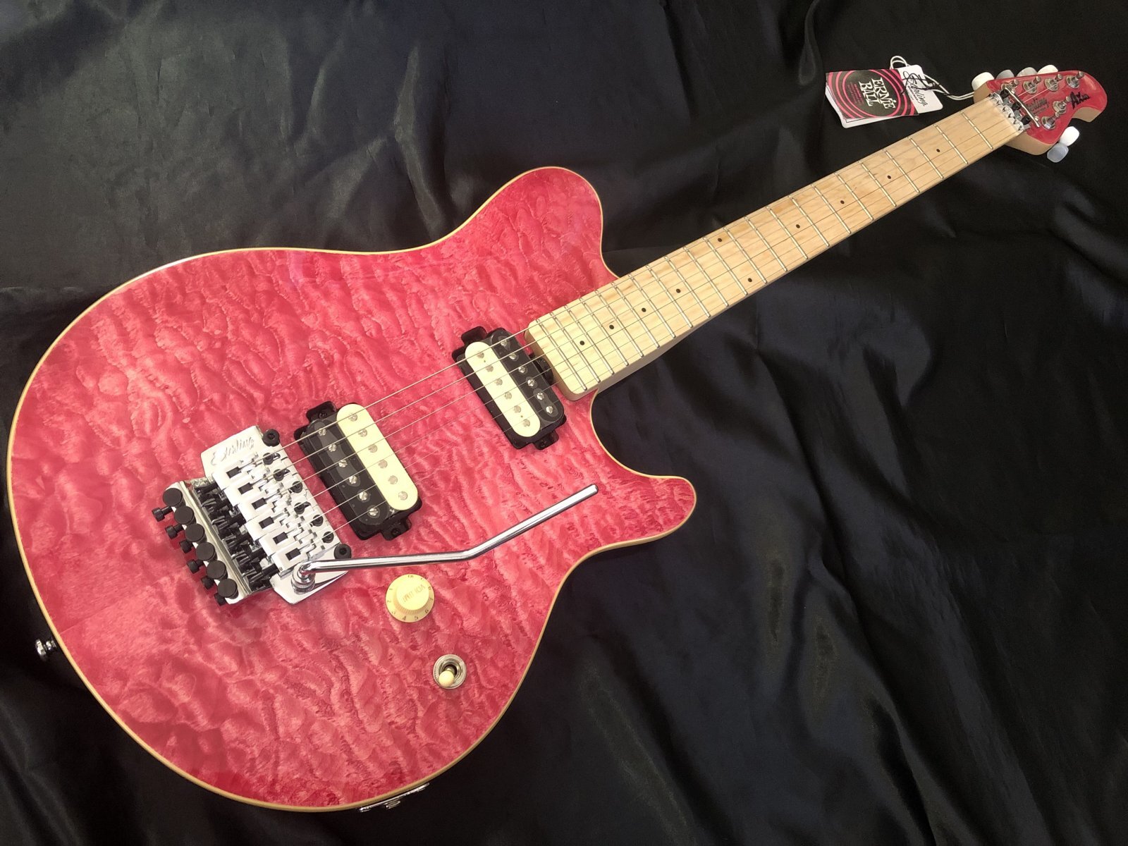 Sterling by Musicman / AX40 AXIS Transparent Pink（新品） 日本限定
